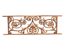 Balcony railing - Window rack - Cast iron Rest