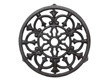 Grid - Pan holder - Round - Cast iron