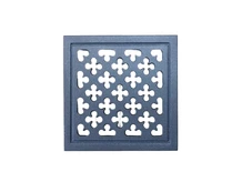 Air grille square - ventilation grid - anthracite