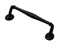 Door handle - Dark Brown Rust - 24 cm - Iron
