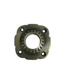 Rosette - patinated brass - rosette for door handle