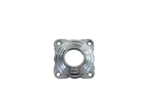 Rosette - polished nickel - for door handle or knob