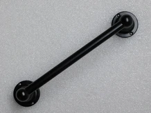 Door handle - 35 cm - Black - Alu