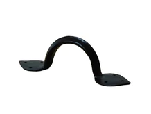 Door handle - black - wrought iron