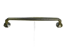 Door Handle, Push Handle, XL | Iron, Yellow | H 2,0 X W 22,5 Cm