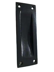Bowl handle - sliding door handle, matte black