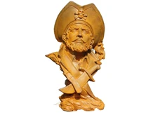 Special statue of a Pirate, cast iron, very detailed!