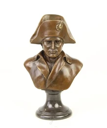 A bronze/sculpture of Napoleon, bust
