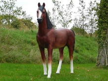 Horse Sculpture XXL - 190 x 220 cm - Polystone