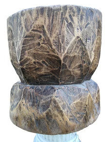 Indonesian wooden stool