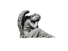 Sleeping angel - XL - polystone