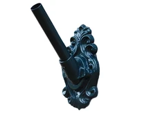 Decorative flagpole holder - alu - dark green