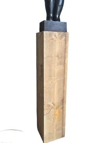 Scaffolding wooden robust column 1 meter high