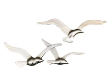 Set silhouetten van meeuwen, leuke wanddecoratie
