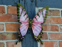 Purple Butterfly - 35 cm - Wall Decoration - Metal