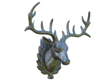 Wall ornament Deer - Brown - Cast iron