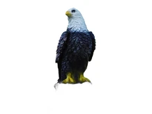 Eagle on Tree Trunk - 37 cm - Polystone