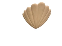 Wandlamp- terracotta steen -wit