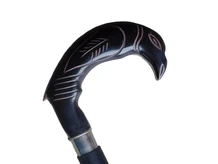 Walking stick eagle - black - 97cm
