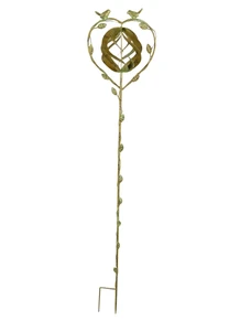 Garden Stake Spinner with Birds - 150 cm - Metal