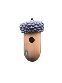 Vogelkast / winterkoningkast, nestkast van dennenhout