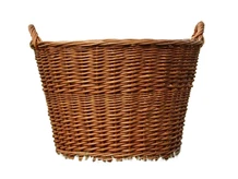 Vintage Wicker Basket - Large - Rattan