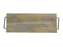 Rustic Serving Board – 51 × 20 cm – With Handles