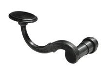 Door handle Hamilton - Left-hand - Cast iron Galvanised