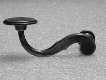 Door handle Hamilton - Left-hand - Cast iron Galvanised