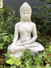Meditating Buddha - 77 cm - Stone