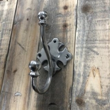 Aluminiumhaken, Kleiderhaken, dekorativ in antikem Design