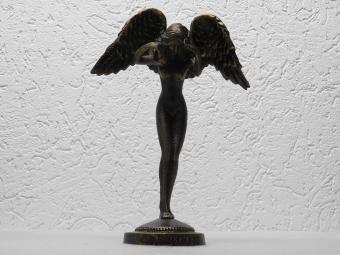 Beeld Naakte Engel - 38 cm - Gietijzer