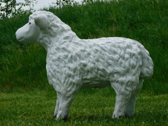 Statue Sheep - 50 cm - Polystone