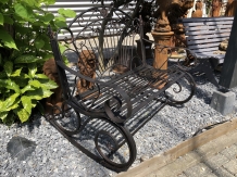 Classic Swing Bench - Brown-Rust