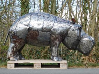 Hippo ‘’Nilo‘’ XXL - 105 x 190 cm - Handmade & Unique