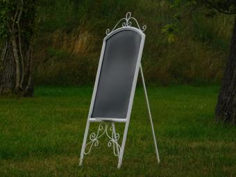 Advertising sign - Chalkboard - 100 cm - Vintage White