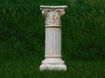 Ornamentaler Sockel - 80 cm - Polystone