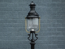 Lantaarn 'Max' - buitenlamp, staande lantaarn - zwart