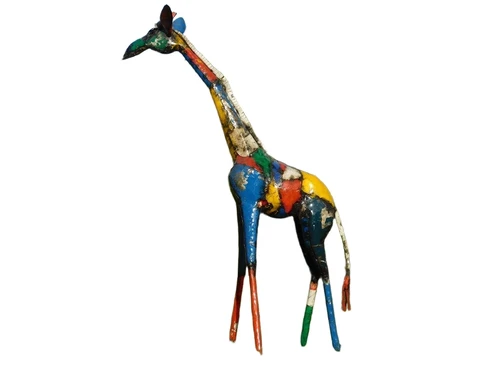 Giraffe ‘Azura’ - 155 cm - Handmade Artwork