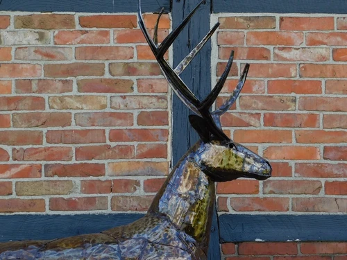 Deer ‘’Afri‘’ XXL - 195 cm - Handmade & Unique