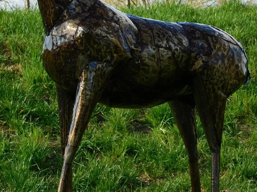 Deer ‘’Afri‘’ XXL - 195 cm - Handmade & Unique