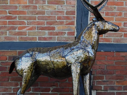 Hert ''Fara'' XXL - 195 cm - Handgemaakt & Uniek