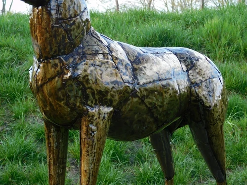 Hert ''Fara'' XXL - 195 cm - Handgemaakt & Uniek