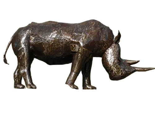 Rhinoceros ‘’Suma‘’ XXL - 120 x 250 cm - Handmade and Unique