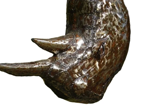 Rhinoceros ‘’Suma‘’ XXL - 120 x 250 cm - Handmade and Unique