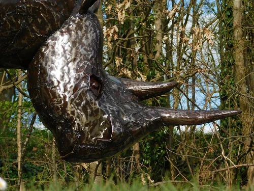 Rhinoceros ‘’Suma‘’ XXL - 120 x 250 cm - Handmade and Unique