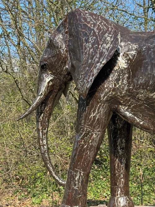 Elephant ‘’Igor‘’ XXL - 210 cm - Handmade & Unique