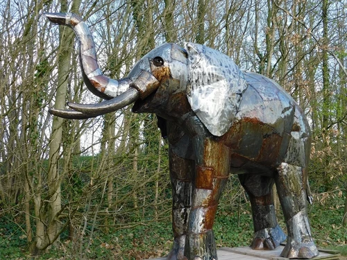 Elephant Jumbo XXL - 225 x 290 cm - Handmade & Unique