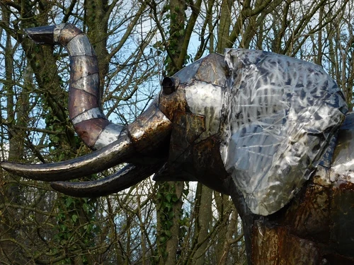 Elephant Jumbo XXL - 225 x 290 cm - Handmade & Unique
