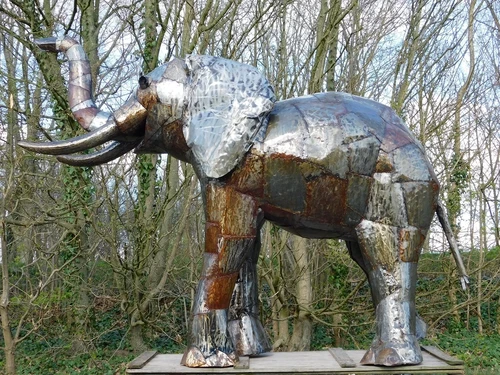 Elephant Jumbo XXL - 225 x 290 cm - Handmade & Unique